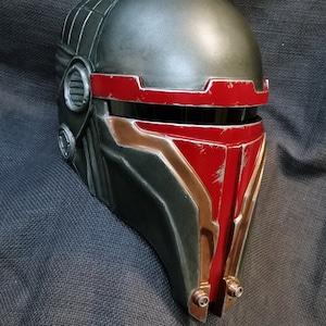 Darth Sith Knights Mask/hjälm komplett RMK, rågjuten eller målad Cosplay LARP 1:1 MB-Industry