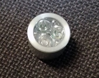 Lightsaber LED Triple 3W with HEATSINK module 1" - 25mm, 3 x Blue-Green-Red-White