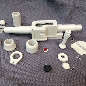 Neutrona wand, inspired from the animated series, unpainted.