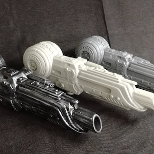 Shoulder Cannon, Painted-Cold cast-Raw cast for Cosplay, LARP, Figure 1:1 by MB-Industry