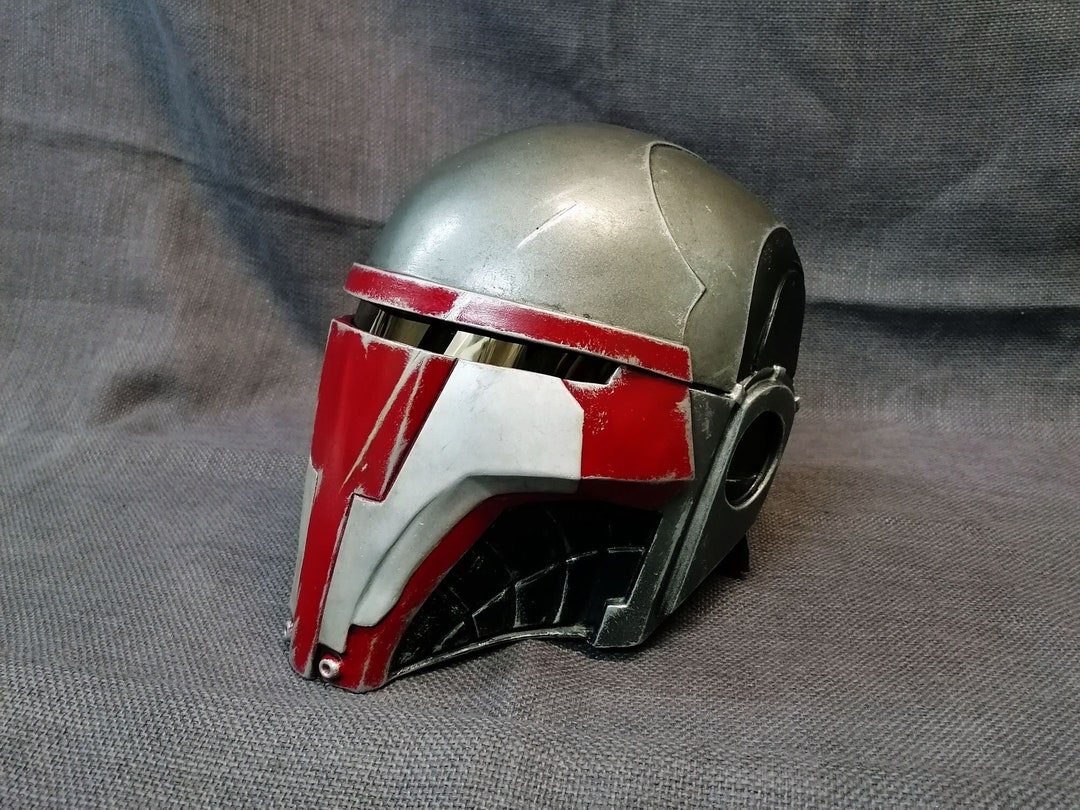 Jdi Mask Jedi Knights Mask / Helmet Complete JREV Red, Raw Cast or Painted ...
