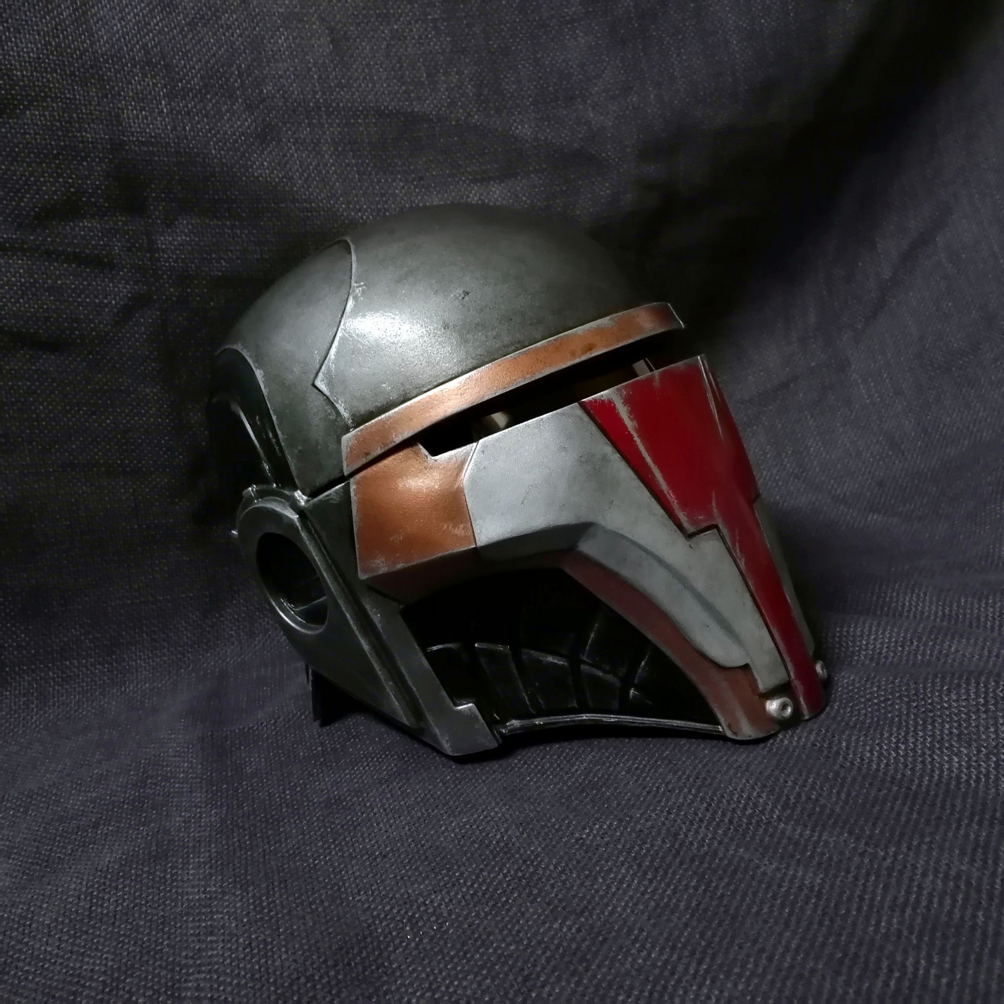 Jedi Knighs Mask / helmet complete JREV Gold, Raw cast or Painted Cos…