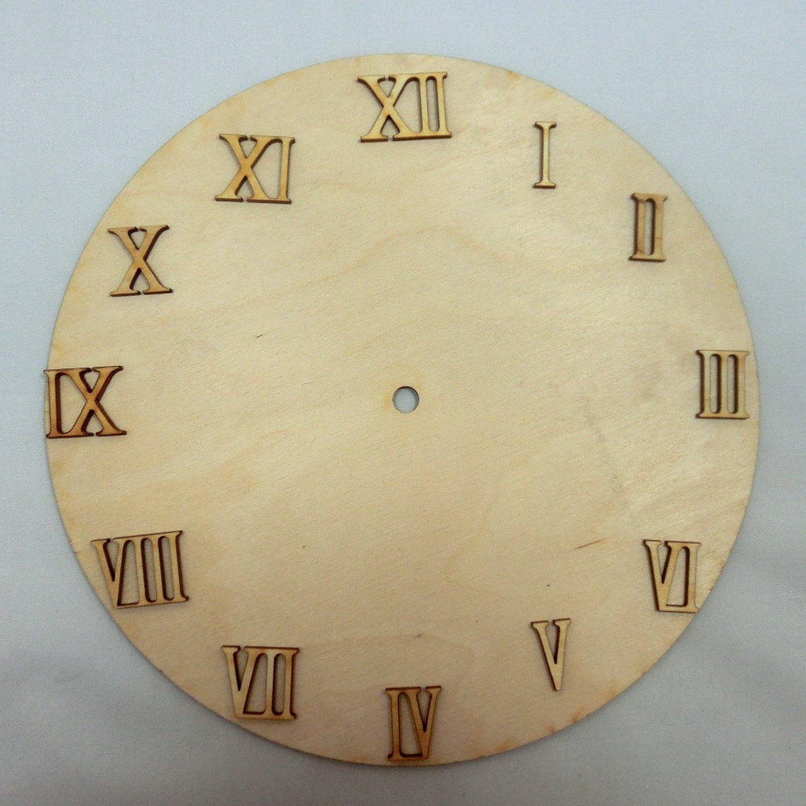 Wooden Roman Numerals Numerics 120 Mm High For Handicrafts Etsy