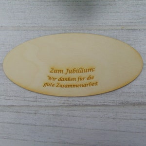 Geschenk zum 90 Geburtstag, Gutschein und Geldgeschenk Lebensbaum Zahl 90, mit graviertem Fuß Herzlichen Glückwunsch, 16 cm Bild 5