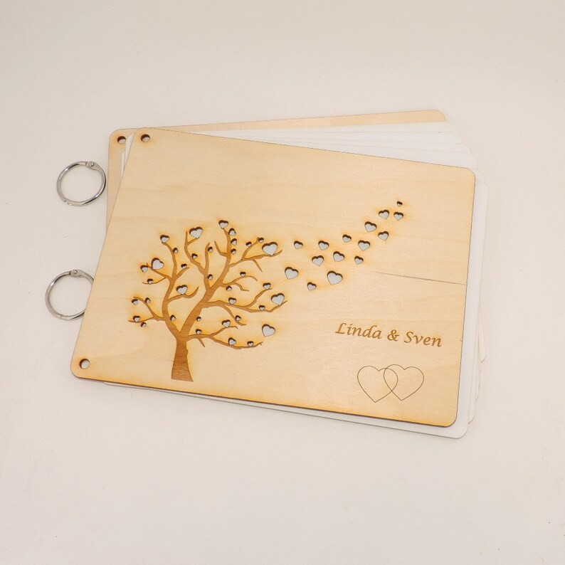 Guestbook-Tree | Baum Hochzet, Gästebuch Hochzet Holz, Hochzet