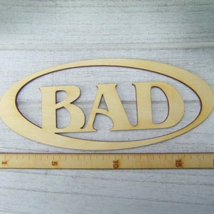 zeitloses Bad Türschild oval 18 cm lang mit Klebepads für ihre Badezimmer Tür K126 Bild 2