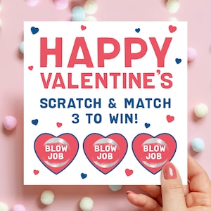 Carte à gratter pour la Saint-Valentin, le cadeau parfait pour votre petit ami ou votre mari