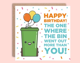 Funny 2021 Birthday Card for Him or Her, Funny Lockdown Birthday Gift Card