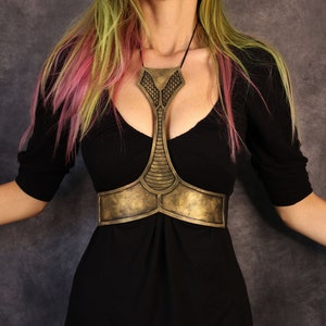 CLEOPATRA snake harness with adjustable waist belt. Made with EVA . for a Dark fantasy, gothic or egypt costume. PLUS SIZEs available