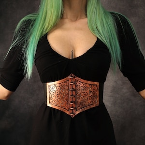 Steampunk Waist Belt / Underbust Corset. Octopus Tentacles. Armor Like,  Fake Metal. Steampunk, Fantasy, Gothic, Post Apocalyptic Costume. 