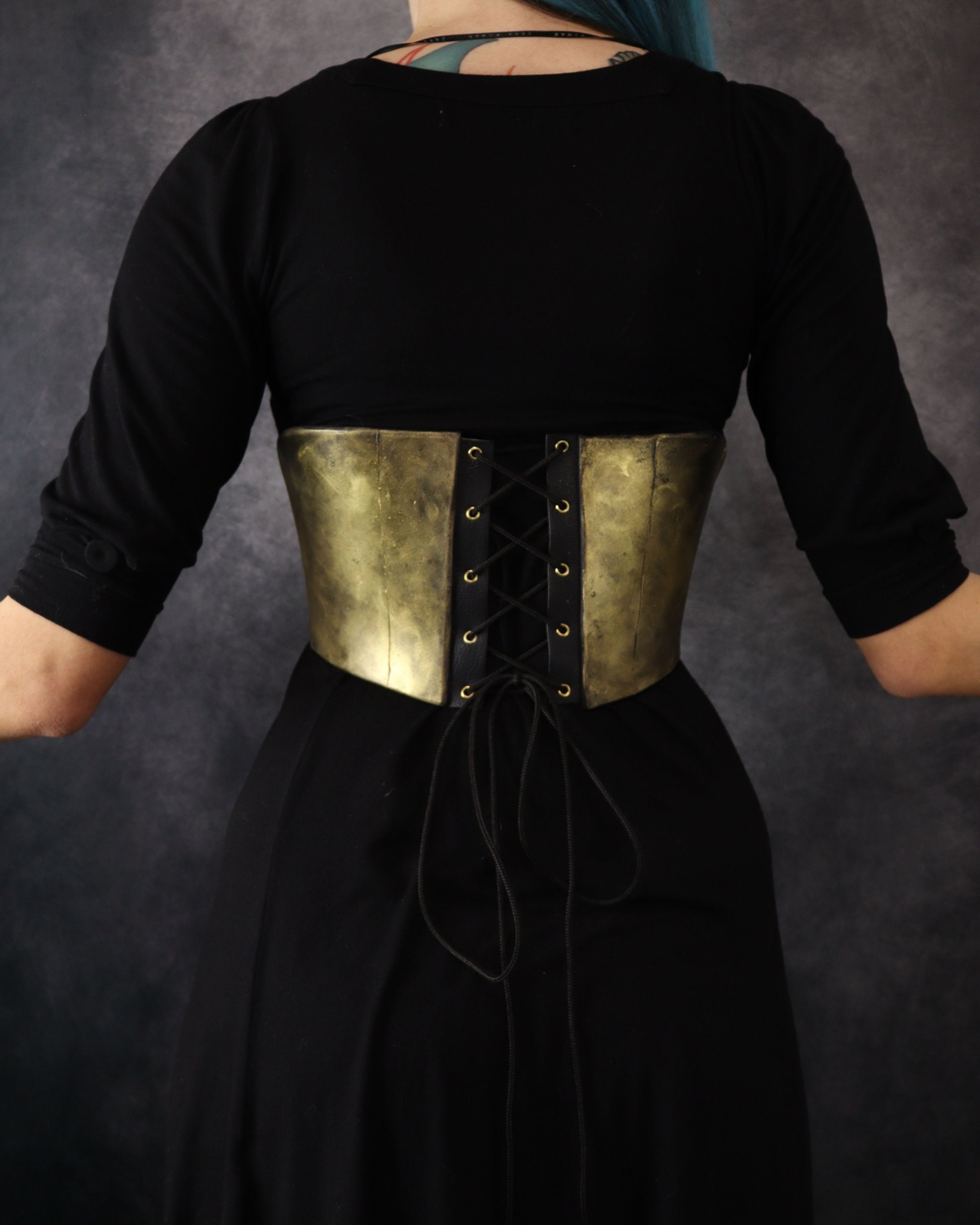 Vaacodor corset yellow/black elegant - Gem