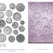 STEAMPUNK COGS & GEARS #4 Craft Sugarcraft Sculpey Silicone Rubber Mould Steam Punk Mold