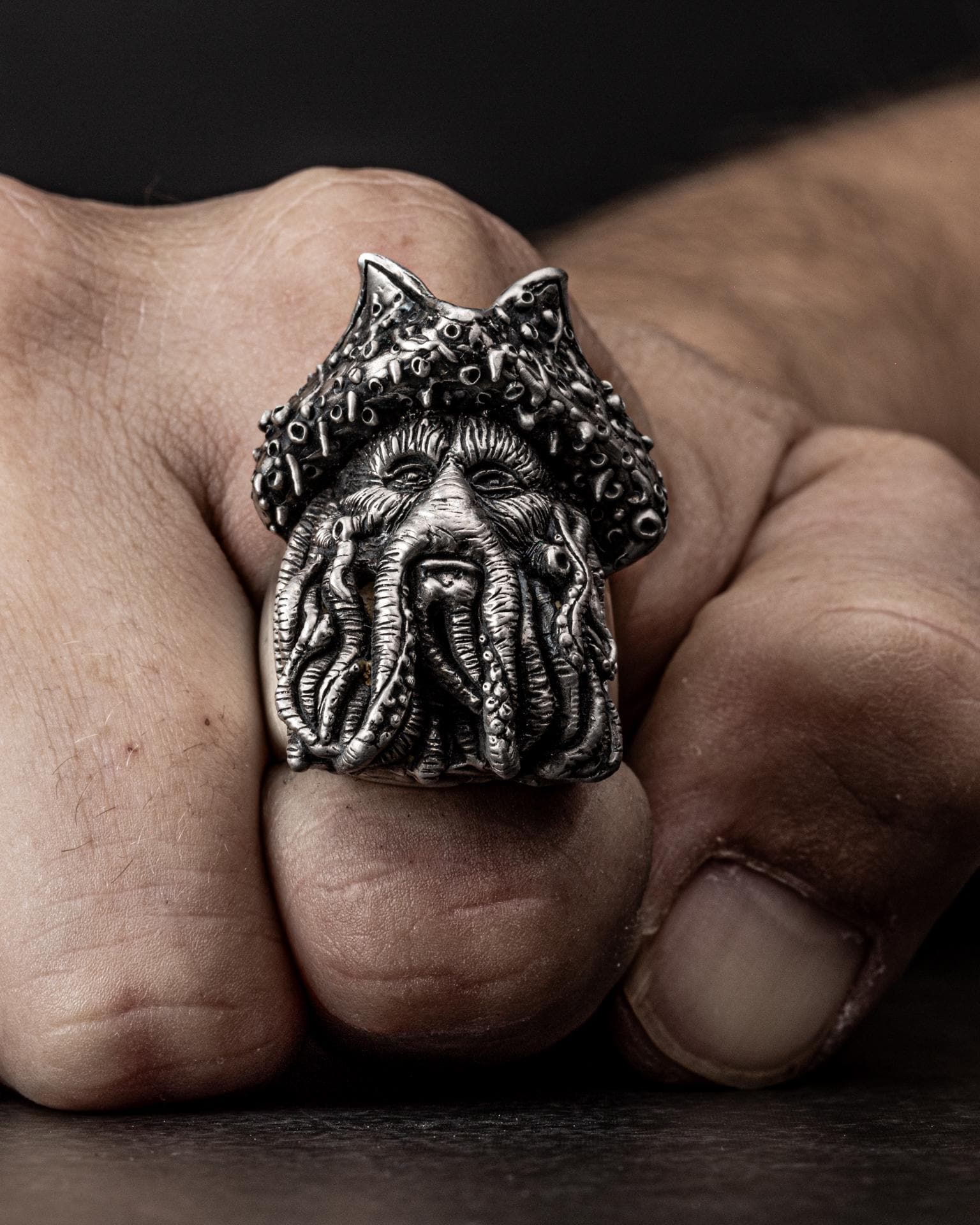 Davy Jones Ring - Etsy