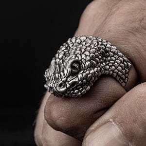 Klapperschlange - Schlangenring