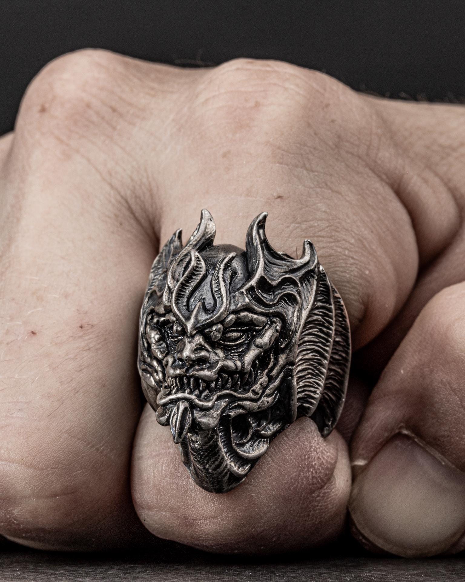 DEVILMANのスターリング925silverリング