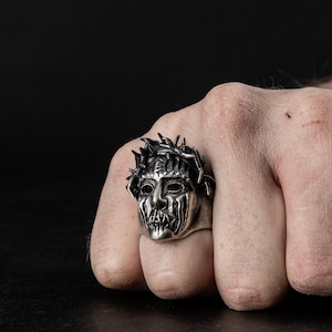 ivxlcdm slipknot リング　シルバー925 Slipknot Ring Silver 925 Ring Silver Slipknot Heavy Metal