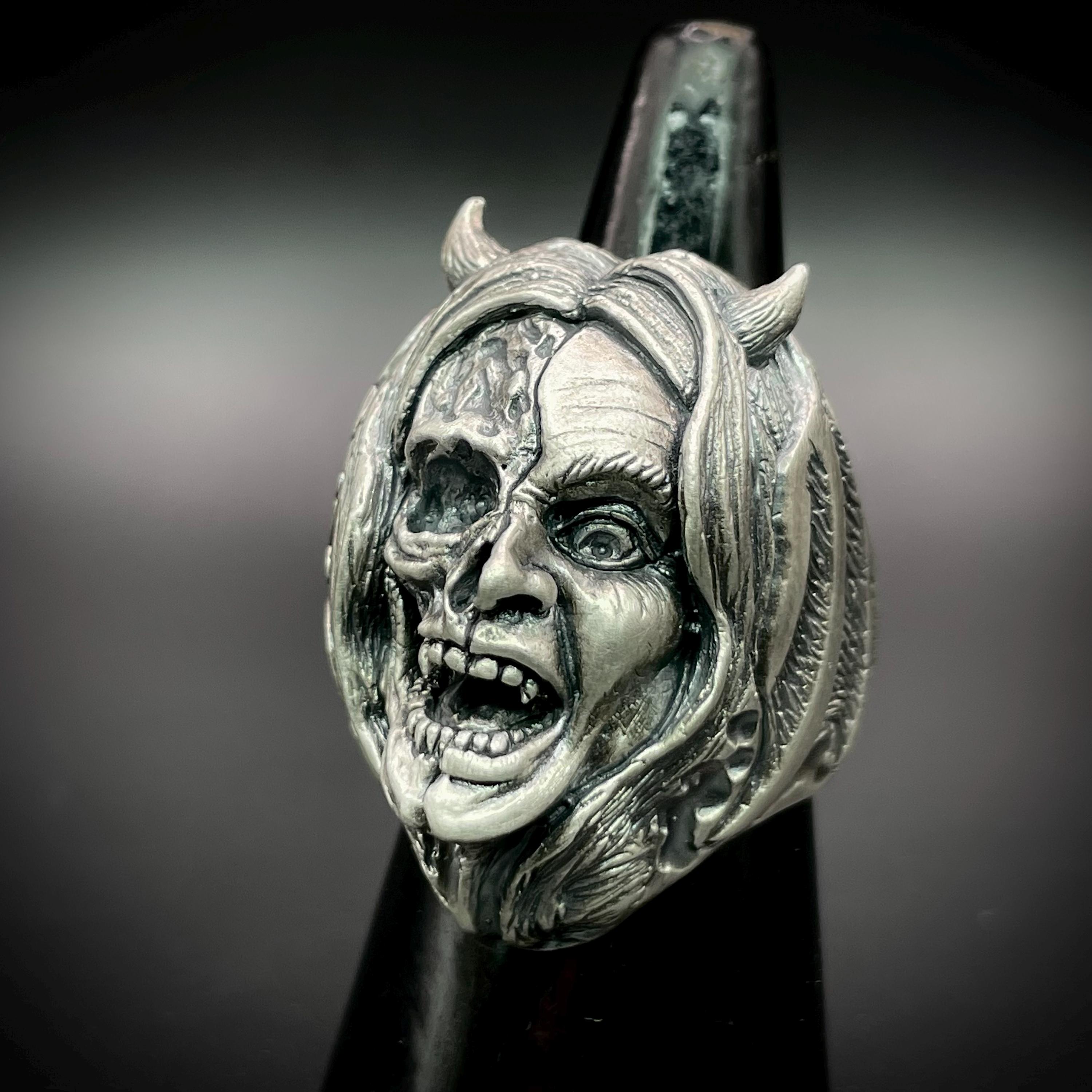 オジー・オズボーンリング　ヴィンテージ 入手困難】OZZY オジー 指輪 リング ヴィンテージ SILVER925