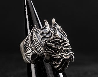 DEVILMANのスターリング925silverリング