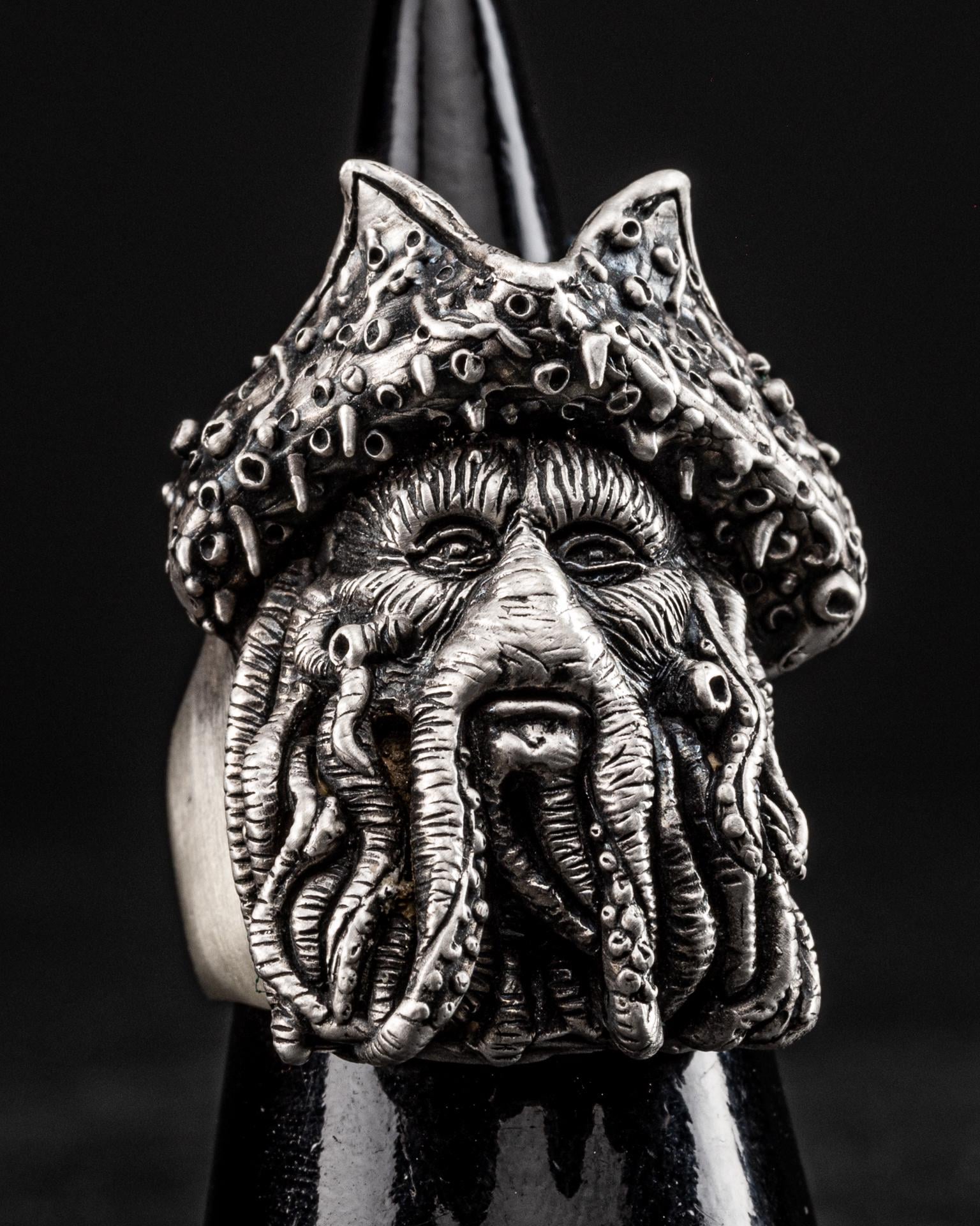 Joel Harlow Davy Jones デイヴィ ジョーンズ リング Disney Couture Joel Harlow Davy Jones Ring sz 7 Pirates of