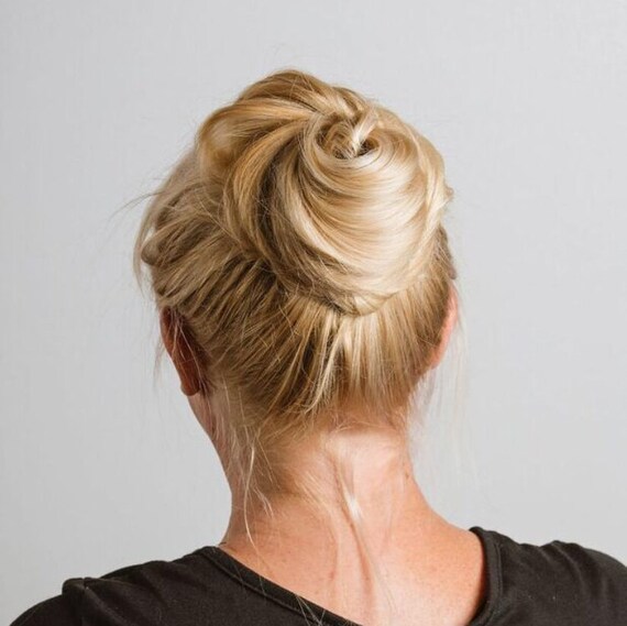 Pretty Hairstyles For Hot Days Bun Hair Accessories Bun Etsy