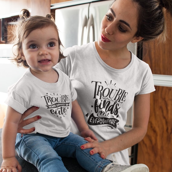 Mama and Mini T-Shirt, Matching Mother Daughter Set -Mother's Day Gift, Mum  and Daughter Twinning,Mom and daughter