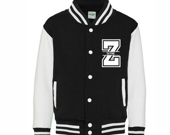 Giacca universitaria personalizzata: giacca personalizzata in stile baseball