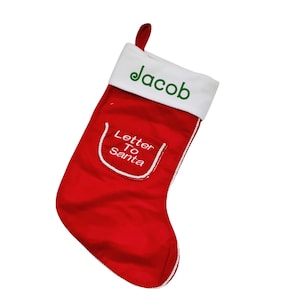 Meias de Natal Personalizadas | Carta ao Papai Noel
