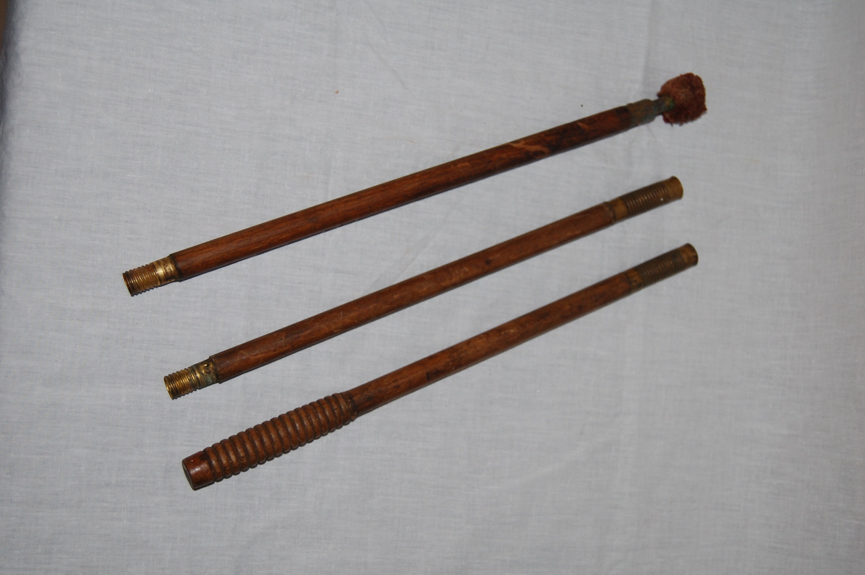 Antique Turnofthecentury Wooden Shotgun Cleaning Rod Etsy