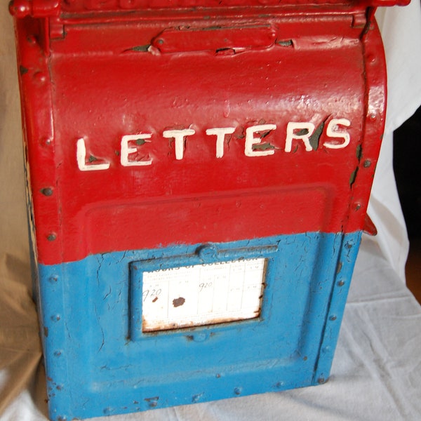 Antique Postal Box Etsy