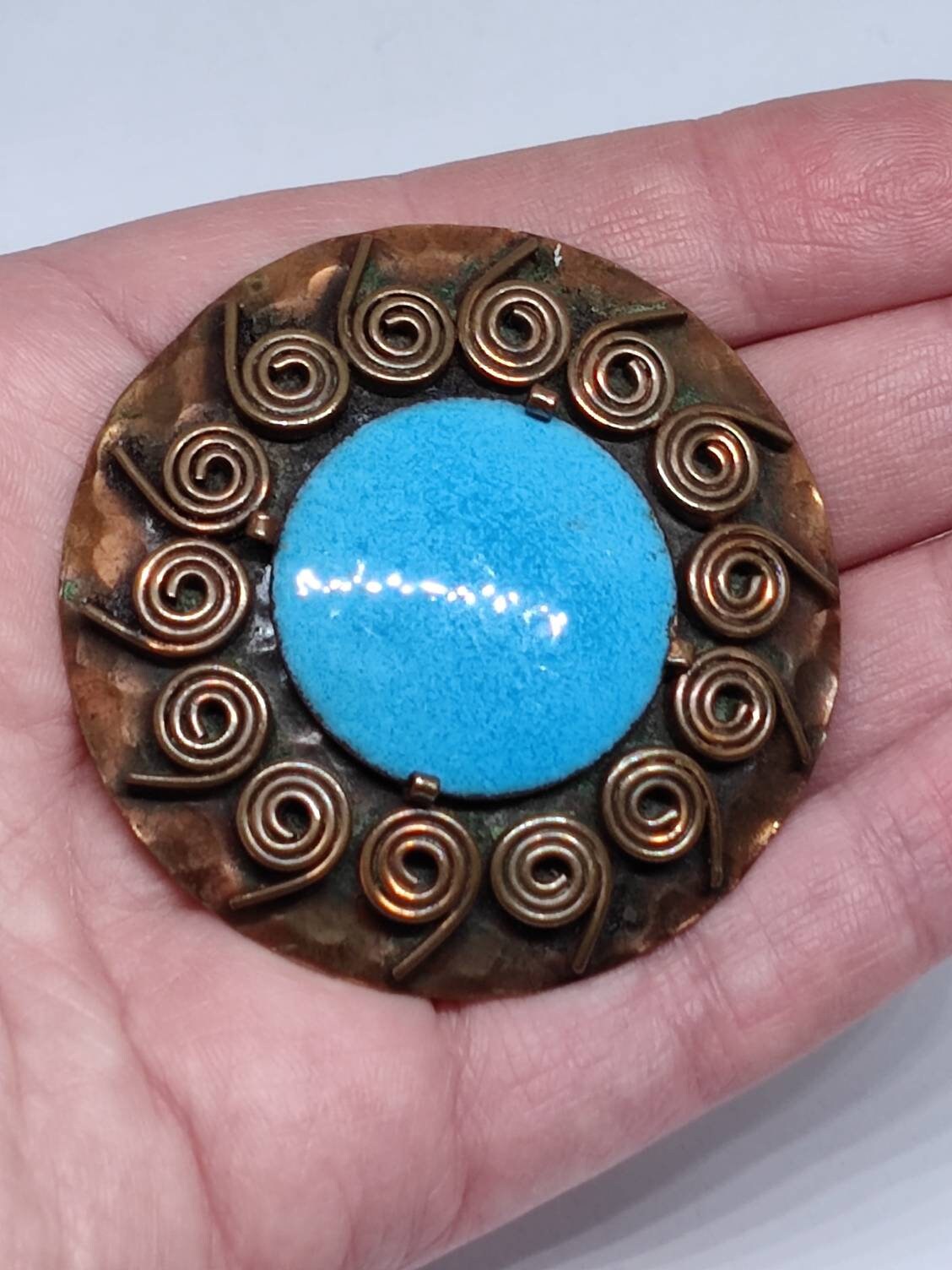 MAGNIFIQUE ANCIENNE BROCHE (Jean Augis? Despres?) vintage old brooch EUR 35,00 - FR