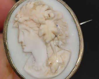 Ancienne broche CAMEE Broche antiek. 19e eeuw