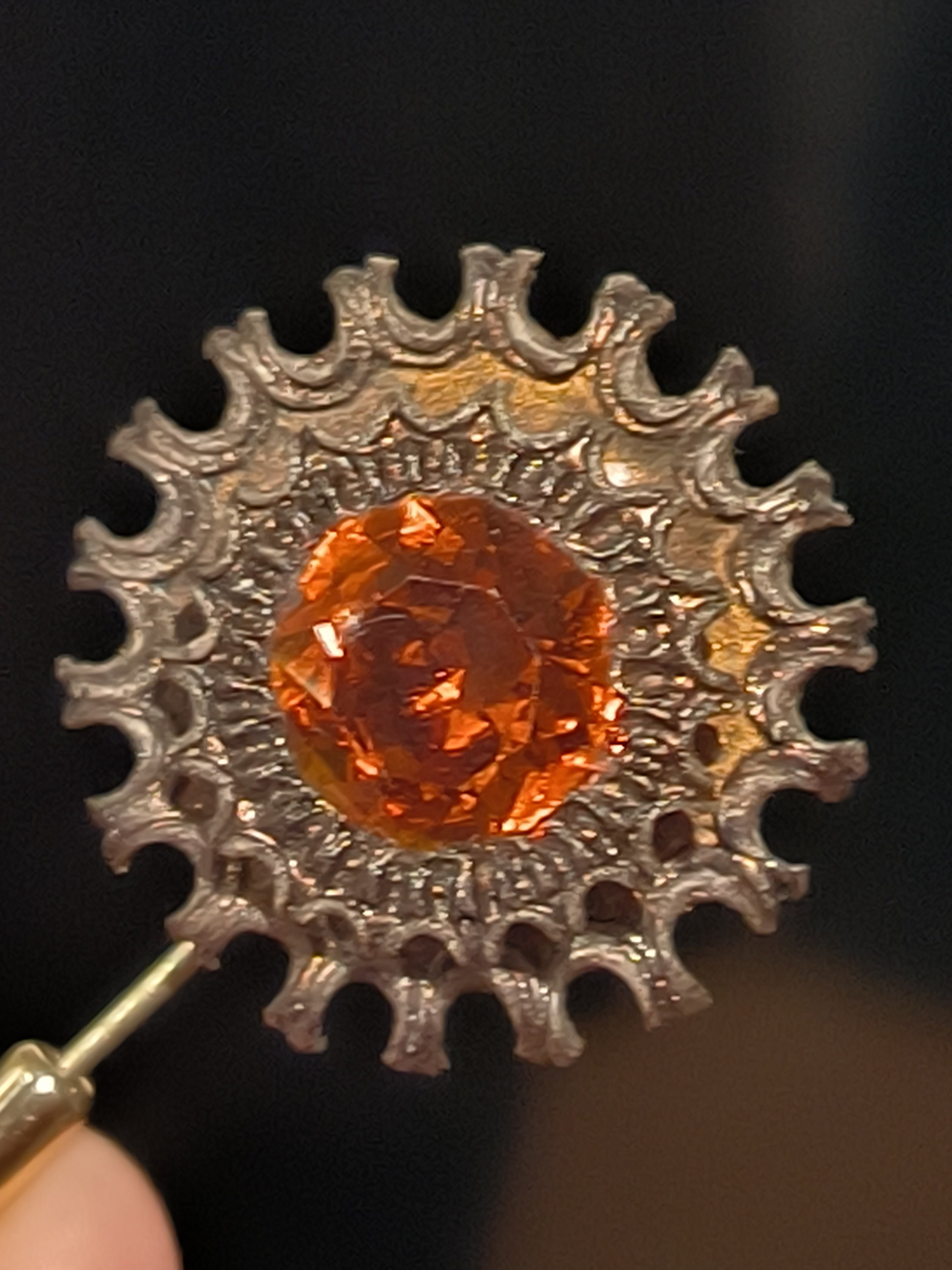 Broche Vintage En Talosel - Ancienne, Jolie Pièce De Collection
