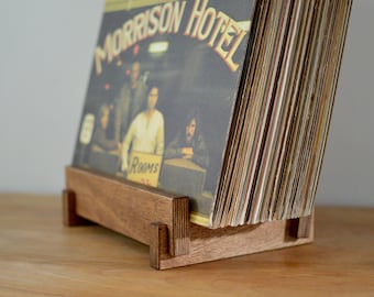 Vinyl Record Storage Display | Album Display | Desktop Vinyl LP Holder