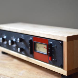 2U Studio Cabinet | Solid Wood | Recording Studio | Audio Rack | Rackmount | Server Rack | 2U Rack | Zero-VOC Finish