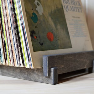 Vinyl LP Record Storage Display 12 Vinyl Album Storage Vinyl Record Holder image 1