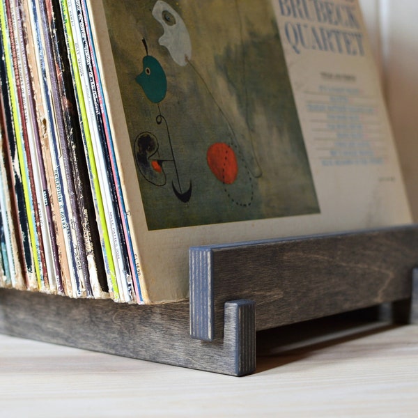 Vinyl LP Record Storage Display | 12" Vinyl Album Storage | Vinyl Record Holder
