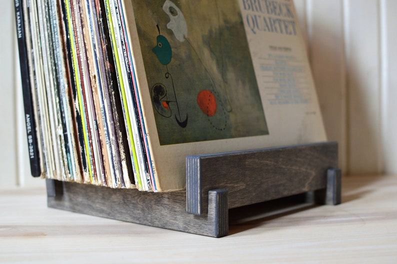 Vinyl LP Record Storage Display 12 Vinyl Album Storage Vinyl Record Holder image 1