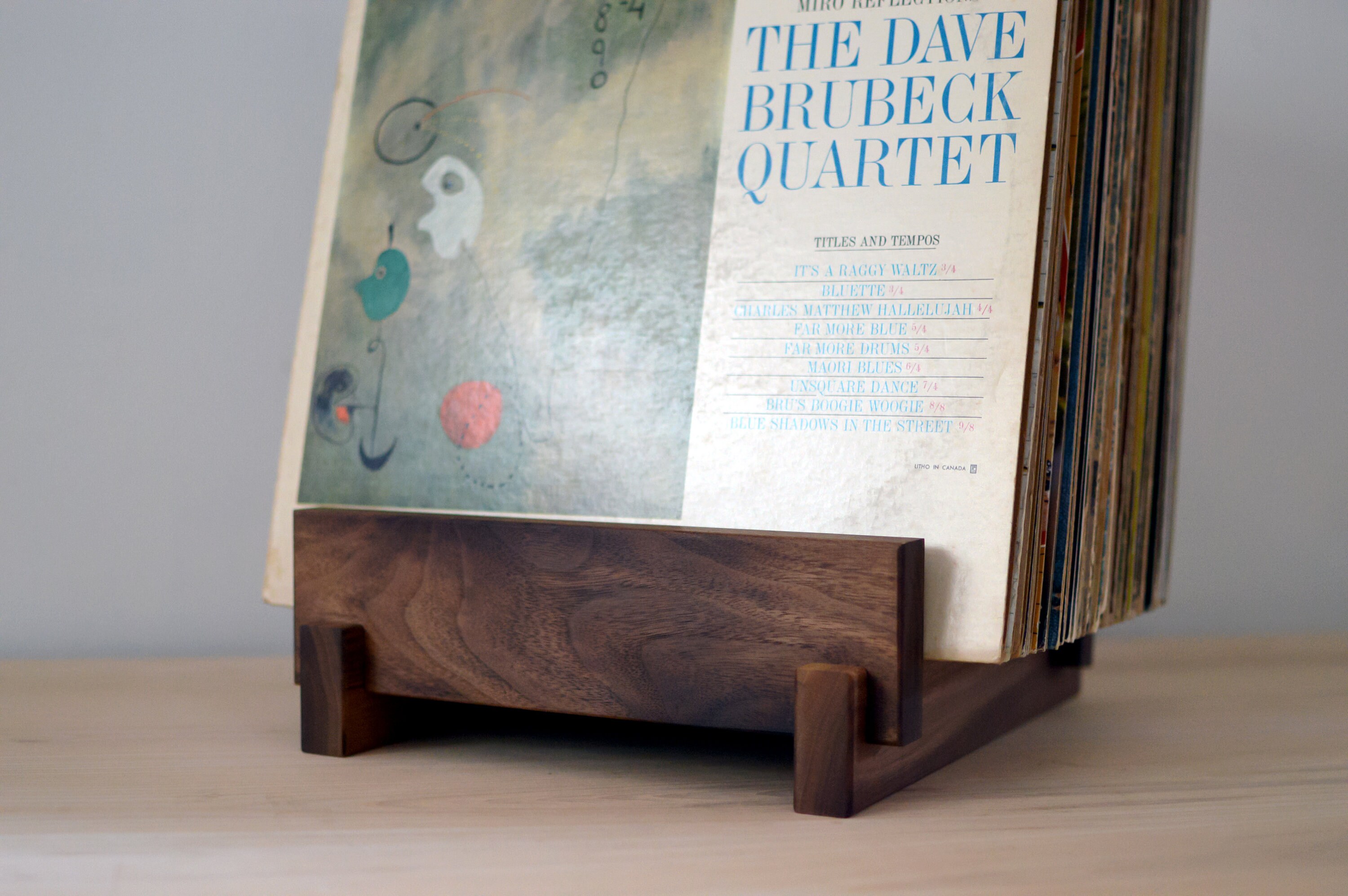 TOO WOOD Record Shelfオーク paddlers coffee Norwin Record Player Stand | Mopio