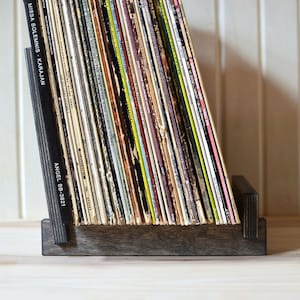 Vinyl LP Record Storage Display 12 Vinyl Album Storage Vinyl Record Holder image 3