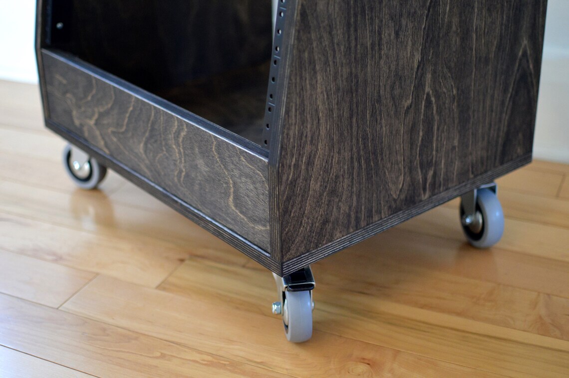 12U Studio Cabinet + Caster Wheels | Recording Studio | Audio Rack ...