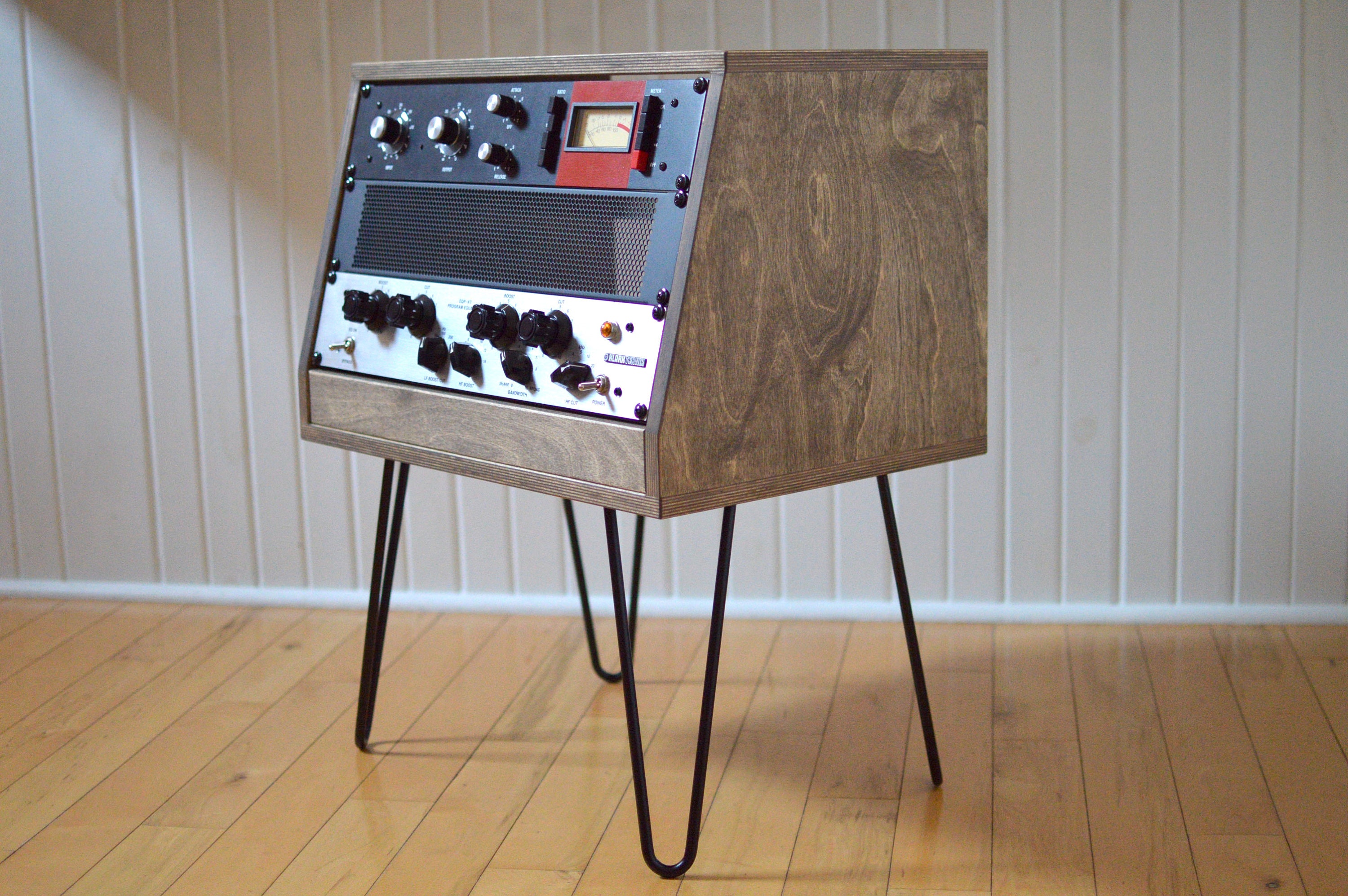 Slanted Vinyl Rack 6U Studio Cabinet - Slanted | Recording Studio | Audio Rack | Rackmount ...