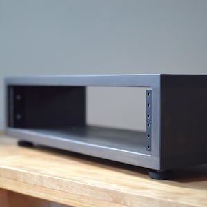 Studio Rack 2U | Solid Wood | Recording Studio | Audio Rack | Rackmount ...