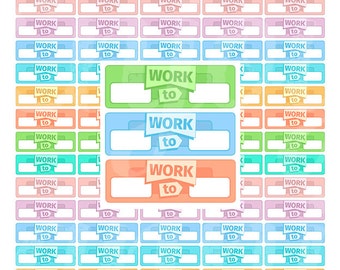 PRINTABLE Work Planner Stickers Work Stickers Work Planner Stickers Erin Condren Work Stickers Work planner Stickers for Planner
