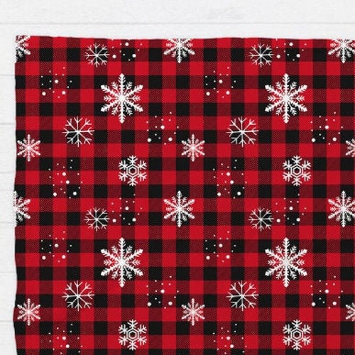 Buffalo Plaid Blanketred Buffalo Plaid Throw Etsy