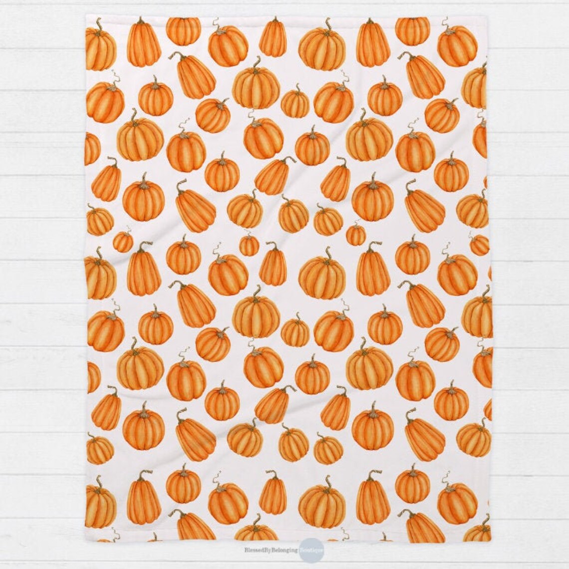 Pumpkin Throw Blanketfall Throw Blanketautumn Blanketfall Etsy