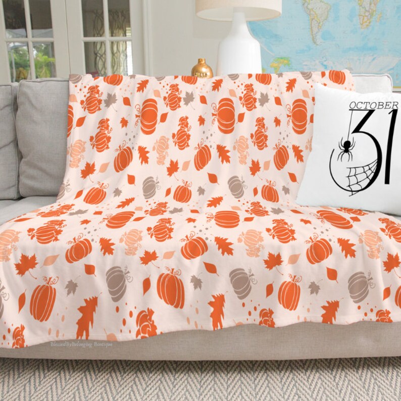 Thanksgiving Throw BlanketFall Throw Blanket Etsy