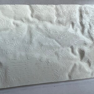 Monsal Dale, Derbyshire, Peak District 3D printed model
