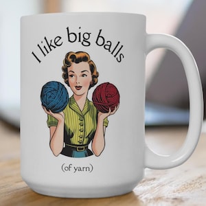 15oz Crochet Mug, Funny Crocheters Mug, Snarky Crochet Gift, Crochet Humor Cup, Crochet Merchandise, Crochet Lover Gift, Crocheting Mug