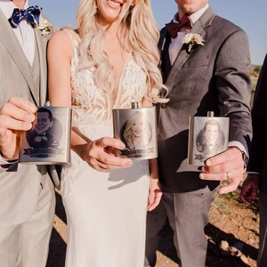 Groomsmen Gift, Groomsmen Flasks, Groomsmen Gifts, Personalized Groomsmen Flasks, Custom Flasks, Flask For Groomsmen, Groomsman Gift image 6