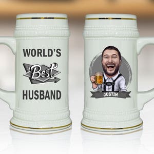 Personalized gift for man, Personalized Beer Mug for man, Personalized Beer Stein For Him, Best Friend Beer Mug, Best Friend Gift